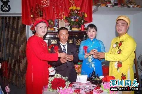 越南一对相恋6年的同性恋结婚，亲戚来捧场祝福却笑得有点尴尬